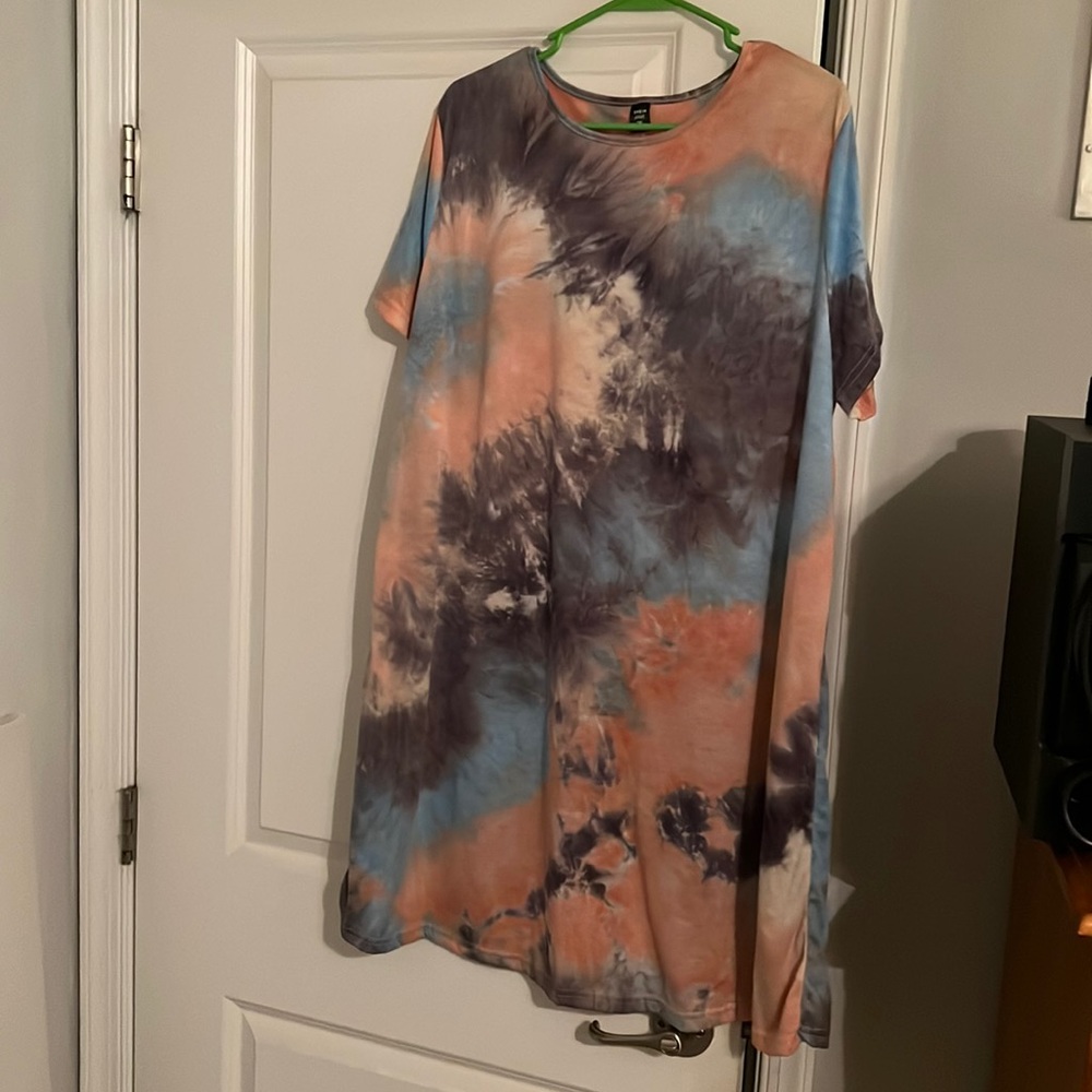 SHEIN tie dye dress.